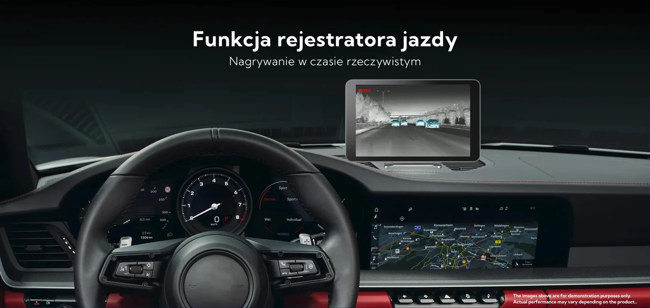 funkcja rejestratora jazdy Nocpix NS7