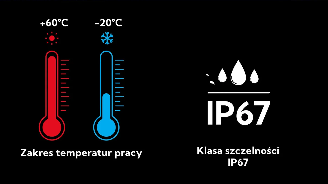 IP67 NS7 system termowizyjny do auta